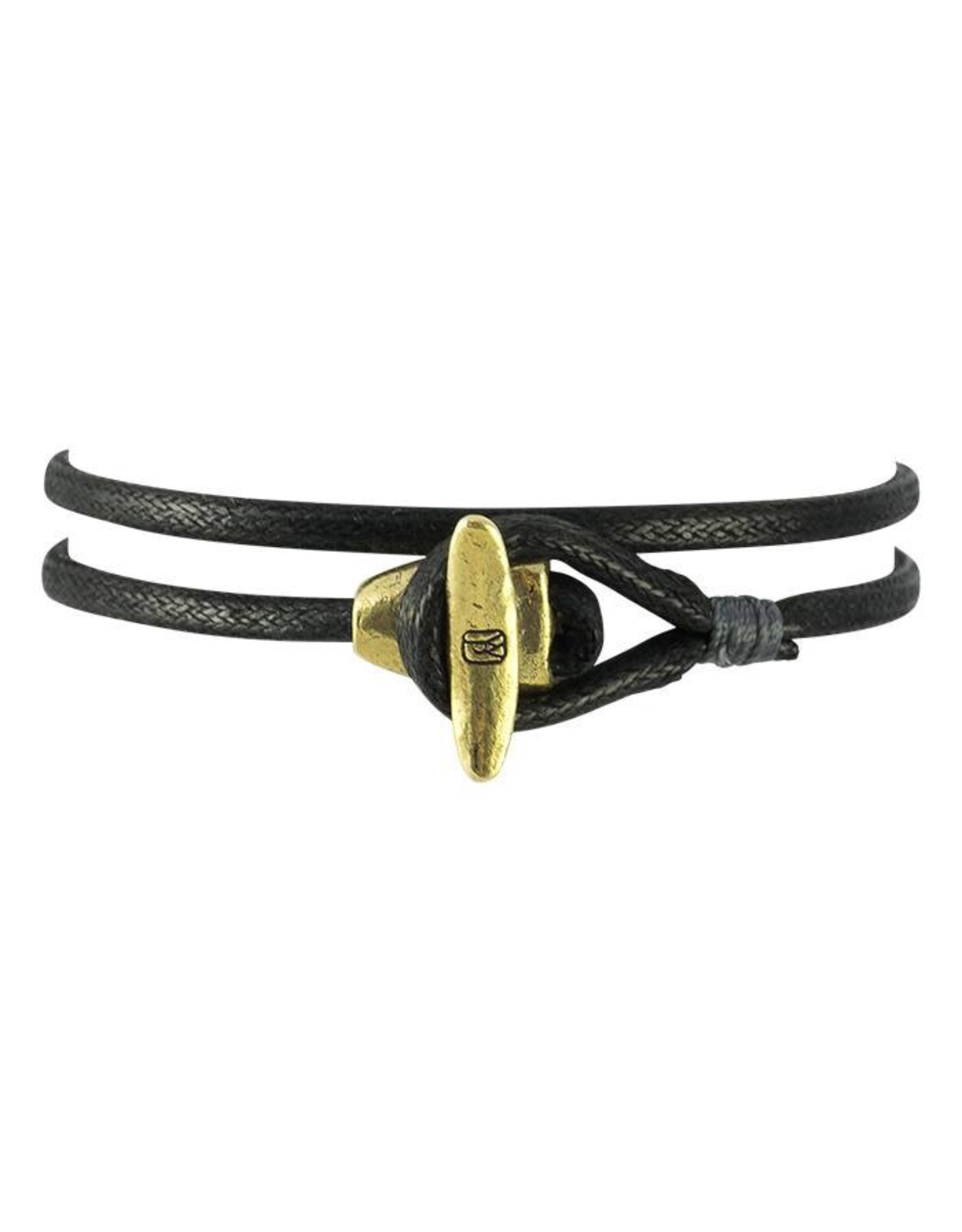 Waxing Poetic® Jewelry Boat Cleat Wrap Mens Bracelet Brass Digs N Gifts