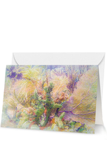 By The Seas-N Greetings Blank Note Card Florida Reef Spring Bouquet