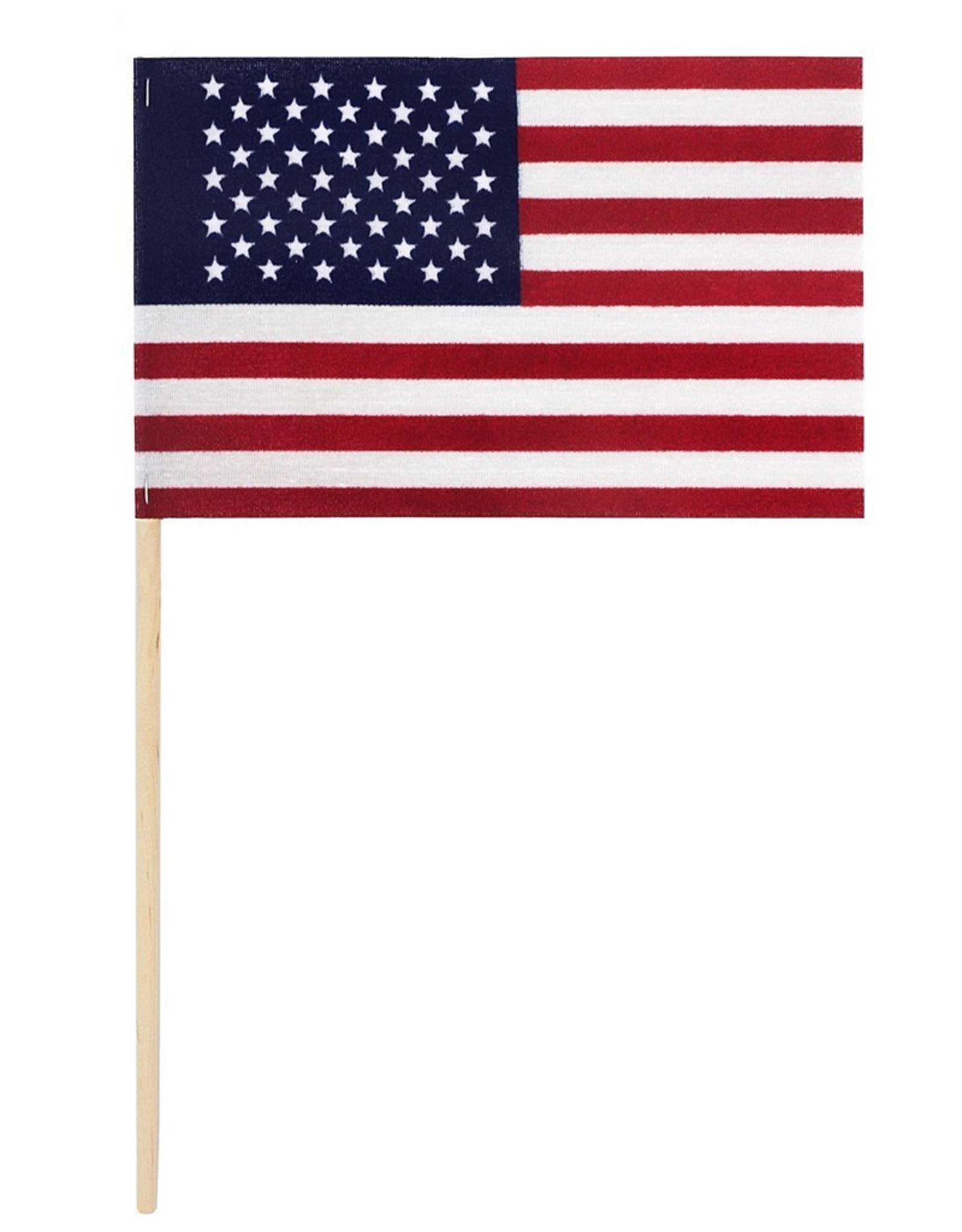 Valley Forge Hand Held U.S. American Flag 4x6 on 1ft Wood Dowel