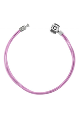 Chamilia Bracelet 6.0 inch Leather Sterling Silver BLP-0 Pink