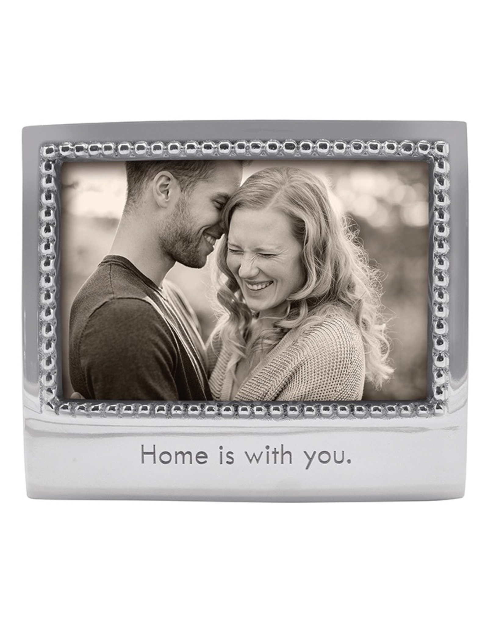 Mariposa Engraved 4x6 Photo Picture Frame Home Is With You