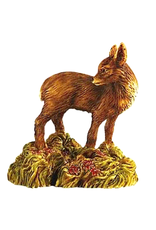 Isle Of Gramarye Forest Fawn Deer Figurine by Robert Glover