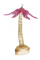 Kurt Adler Acrylic Palm Tree 5.5 inch - Pink