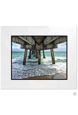 Maureen Terrien Photography Art Print Pier Lauderdale By The Sea 8x10 - 11x14 Matted