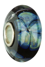 Chamilia Charm Murano Glass Bead OB-107 Midnight Blooms