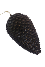 Premier Christmas Antiqued Pinecone Ornament Resin 9.5H inch