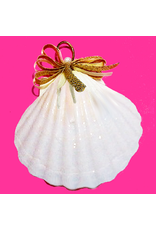 Treasures From The Sea Scallop Sea Shell Ornament