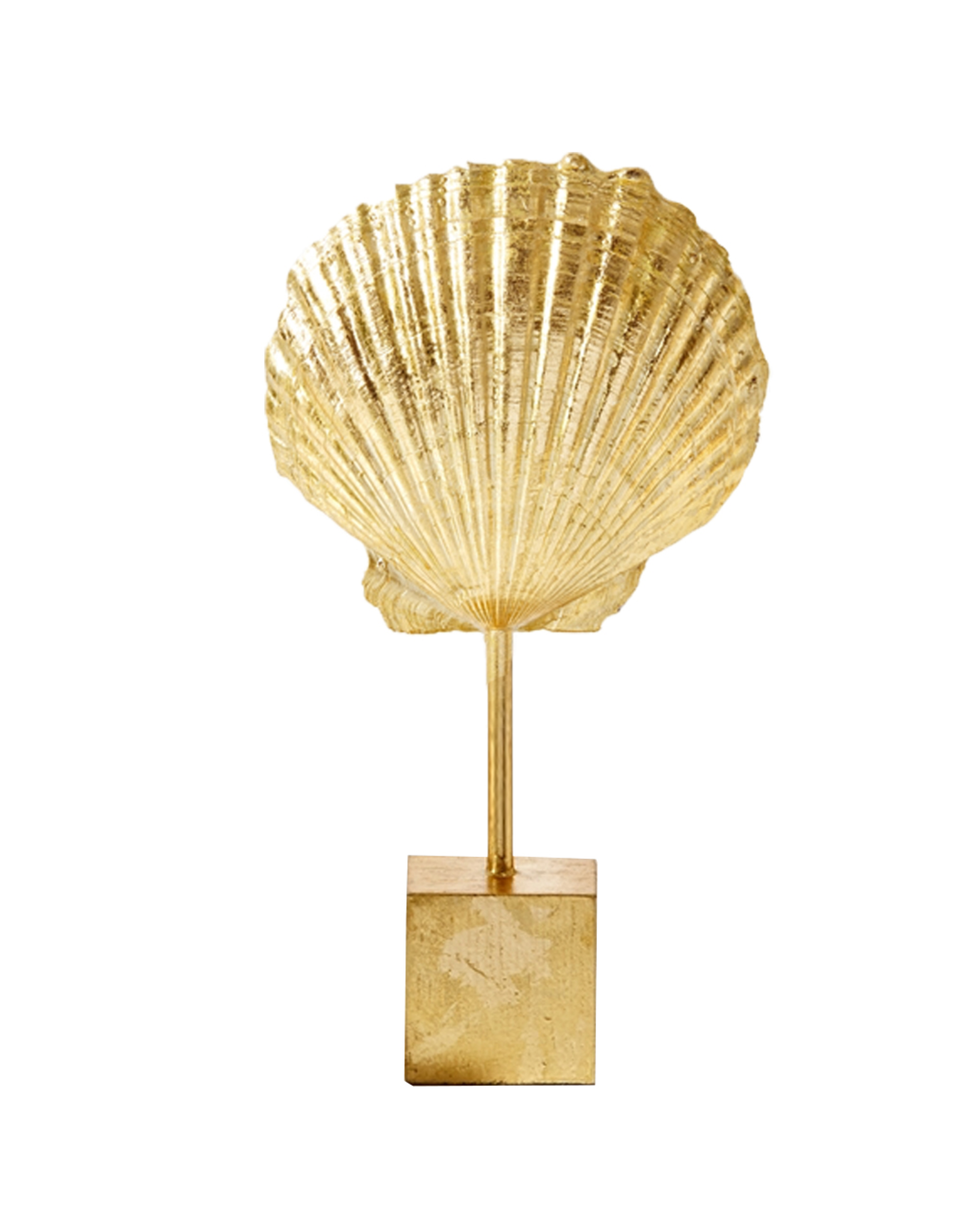 Twos Company Coquillage Standing Gold Calm Shell on Base