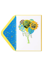 PAPYRUS® Get Well Card Green and Blue Cheery Balloons