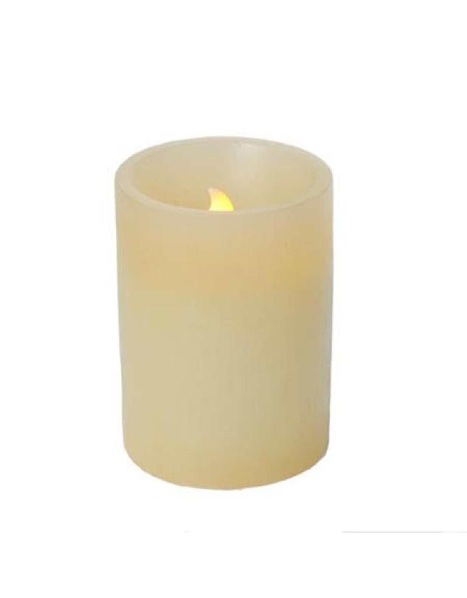 Kurt Adler LED Ivory Candle w Blow Function