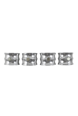 Mariposa Charms Collection Napkin Rings Set of 4
