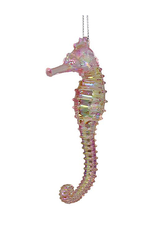 Kurt Adler Iridescent Acrylic Seahorse Ornament