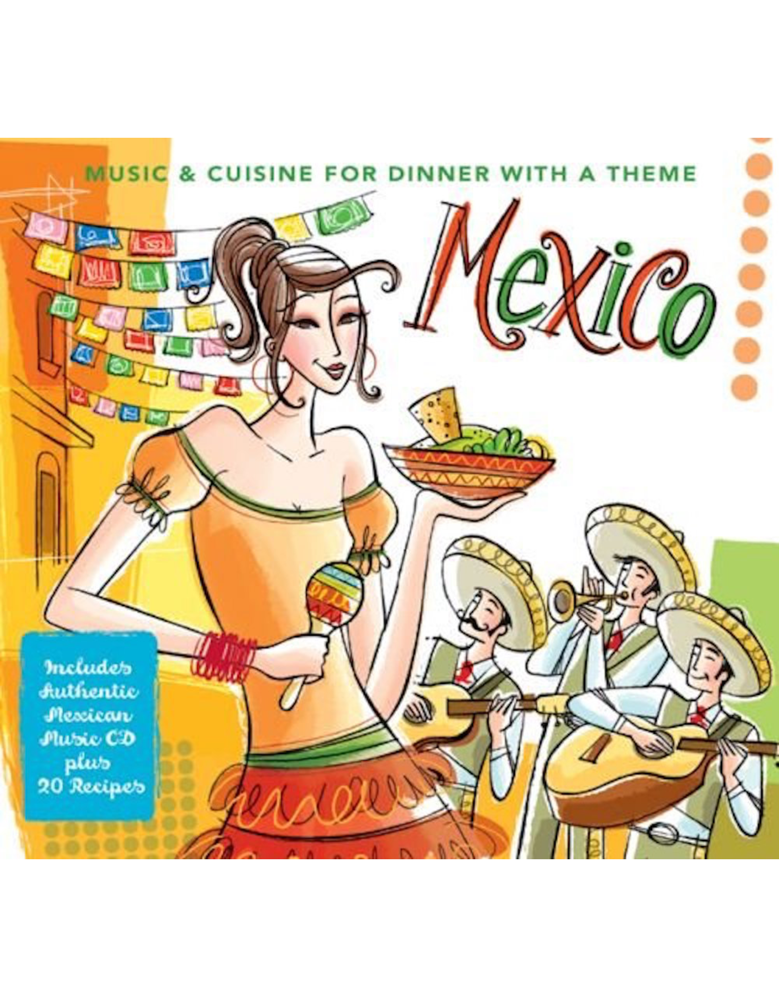 Sugo Music Mexico CD Mexican Music w Recipe Book