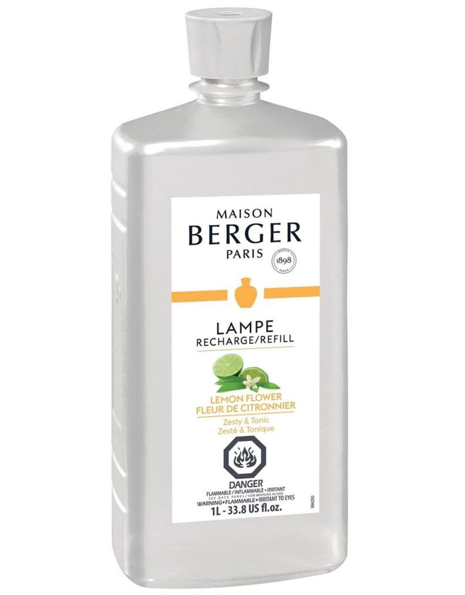 Lampe Berger Oil Liquid Fragrance Liter Lemon Flower Maison Berger