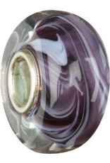 Chamilia Charm Murano Glass Bead OB-102 Violet Mist