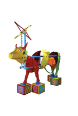 Cow Parade Cow Parade 7260 Kids Kowstruction Cow Figurine