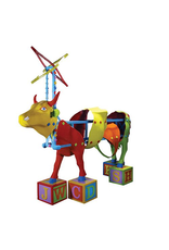 Cow Parade Kids Kowstruction Cow 7260 Retired CowParade Collectible Figurine
