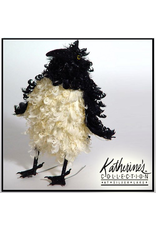 Katherine's Collection Penguin Figure Decoration with Curly Feathers 12 Inch