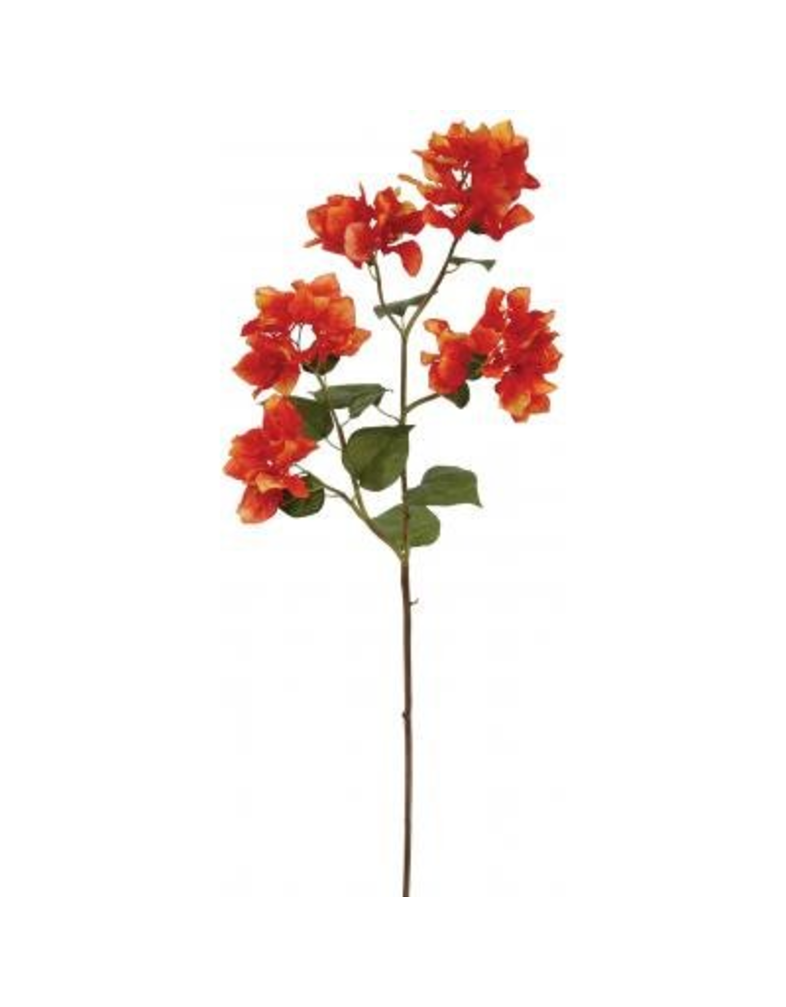Winward Silk Flowers Floral 95602.OR Bougainvillea 34.5 inch Orange