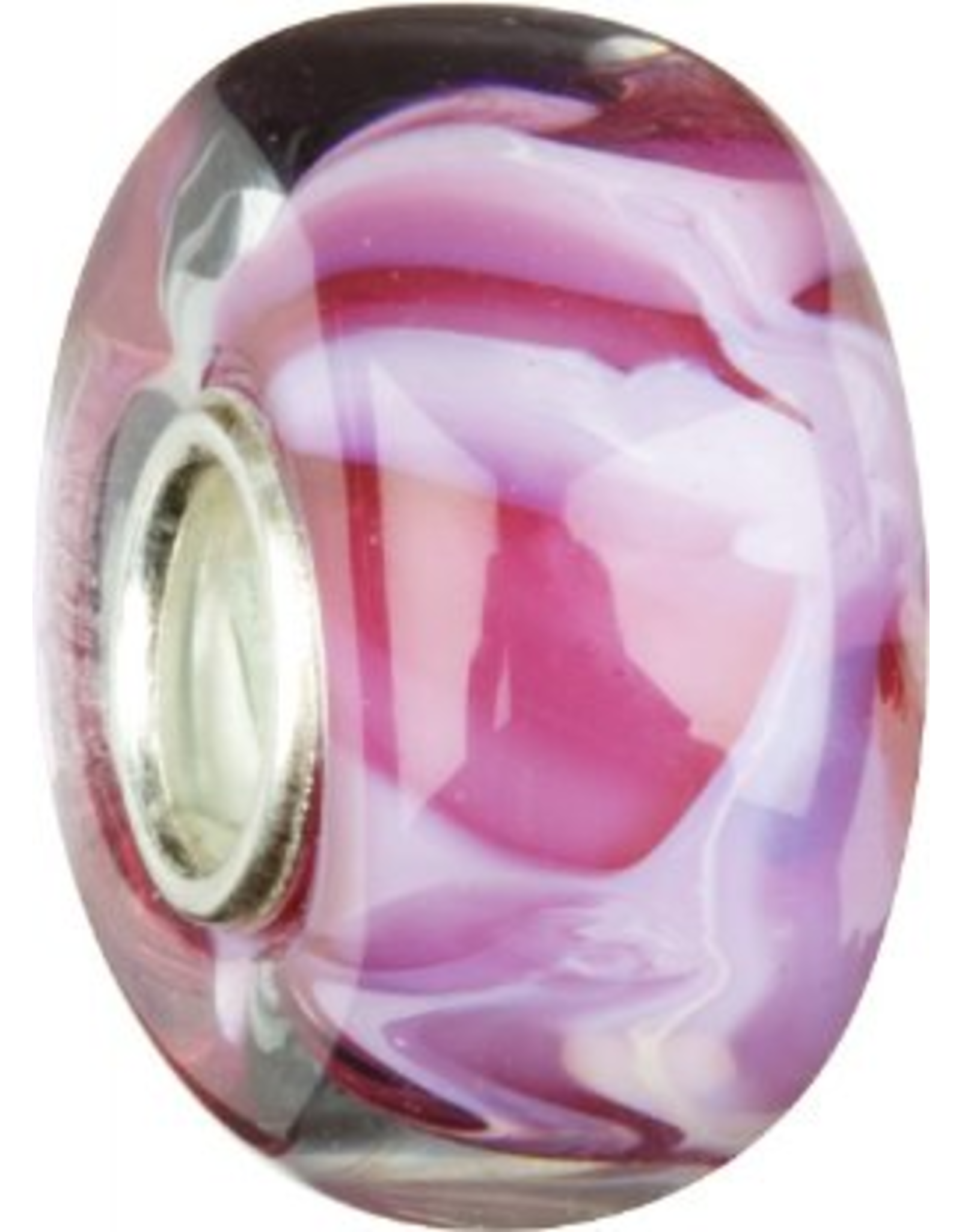 Chamilia Charm Murano Glass Bead OB-101 Fuschia Dream