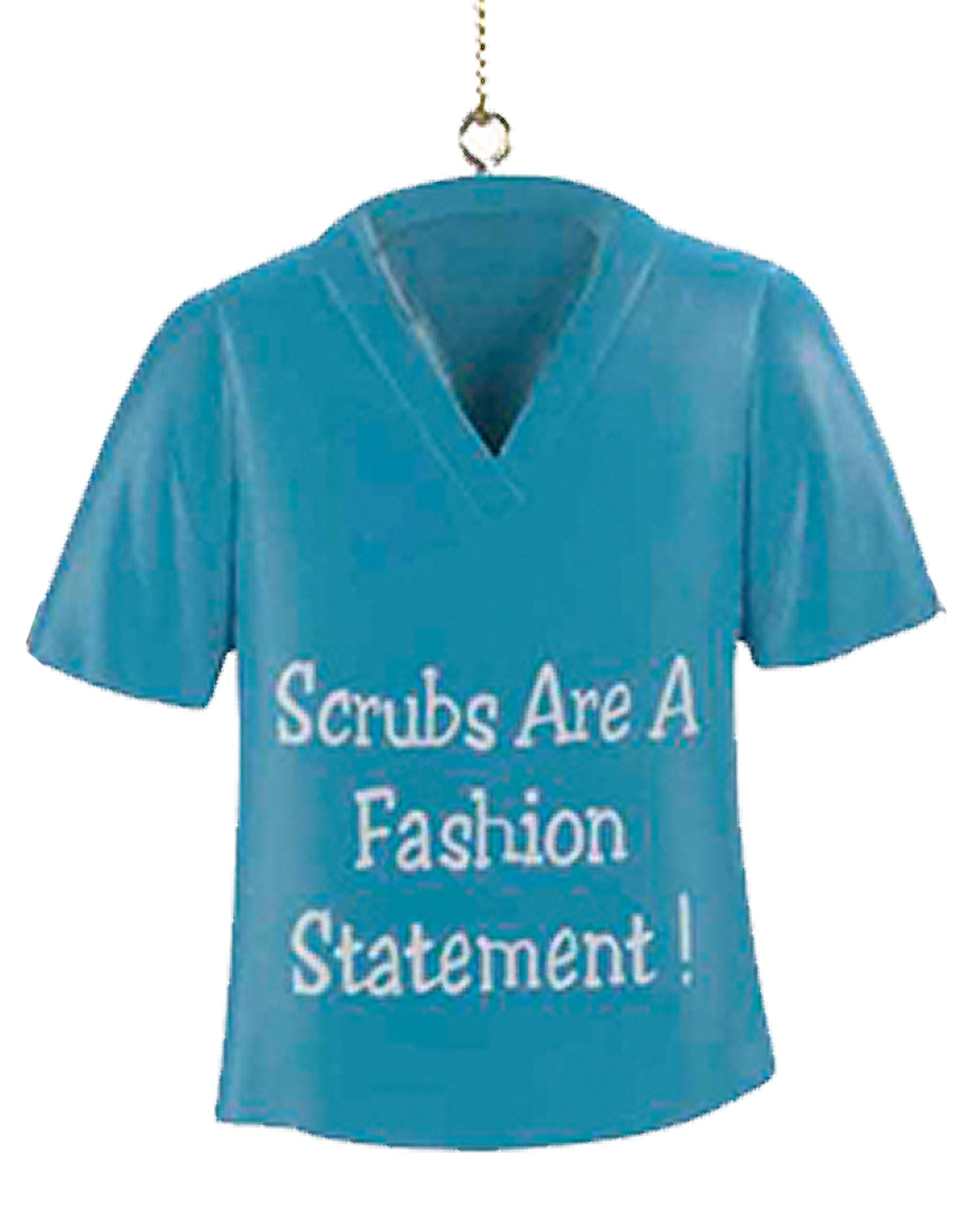 Kurt Adler Christmas Medical Scrub Ornament Fashion Statement