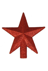 Kurt Adler Mini Christmas Star Tree Topper 4 Inch Red Petite Treasures