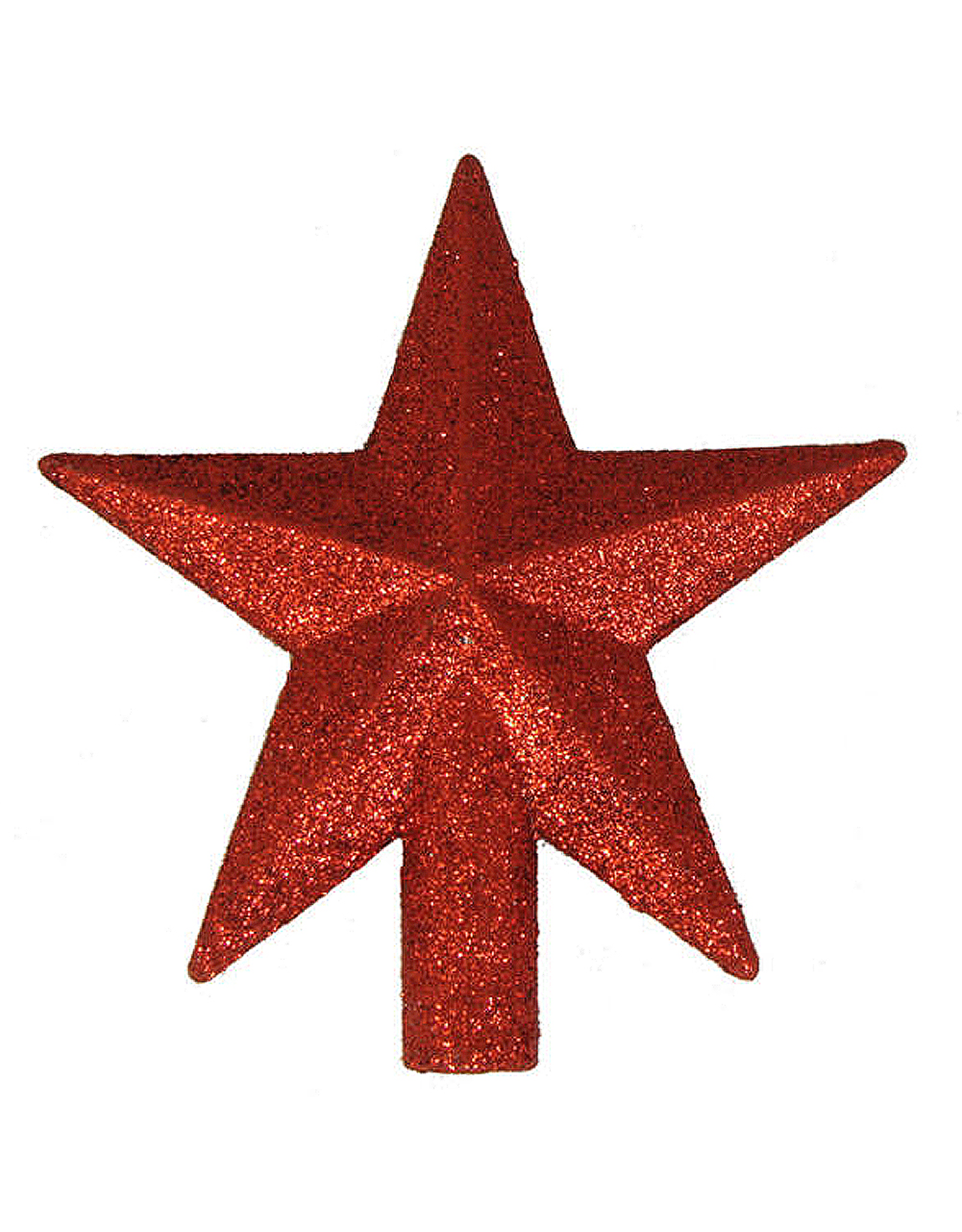Kurt Adler Mini Christmas Star Tree Topper 4 Inch Red Petite Treasures