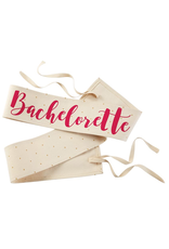 Mud Pie Canvas Wedding Saches 64x4 inch Bachelorette Sash