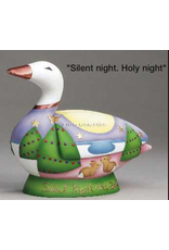 Ceramic Christmas Goose By Kate Holmes