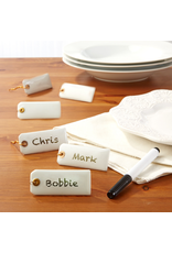 Twos Company Tag Placecard Holders in Gift Box Set of 6