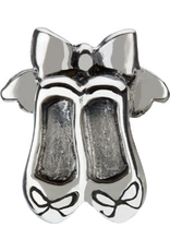 Chamilia Ballet Shoes Charm Sterling Silver Bead GD-5 Chamilia