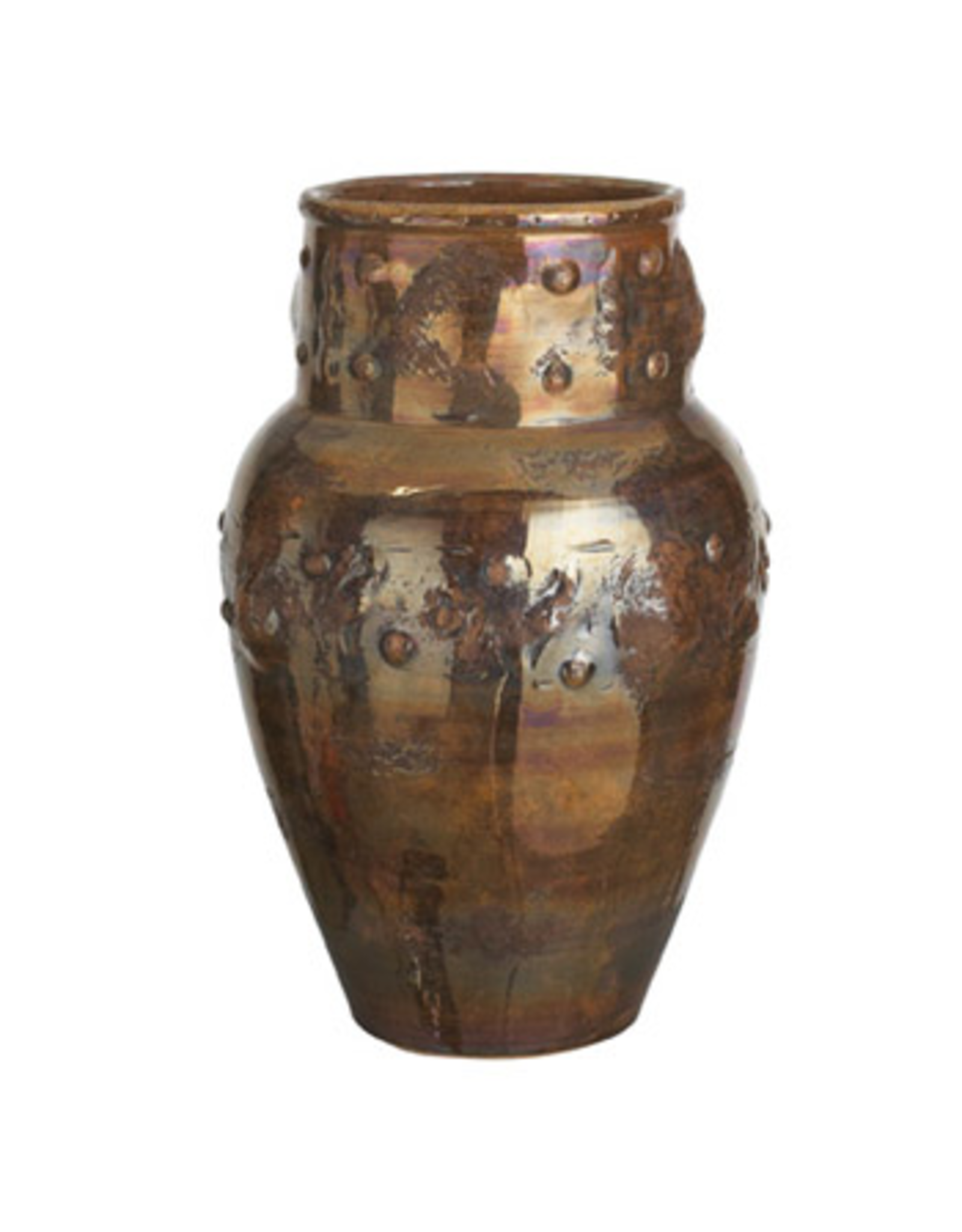 Luster Vase Umbrella Stand Bucchero