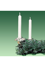 Kurt Adler Candles White Dripless Candle Set of 12 for 1/2 inch Holders