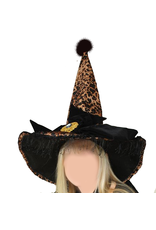 Gallerie II Halloween Witch Hat Leopard - Halloween Costumes