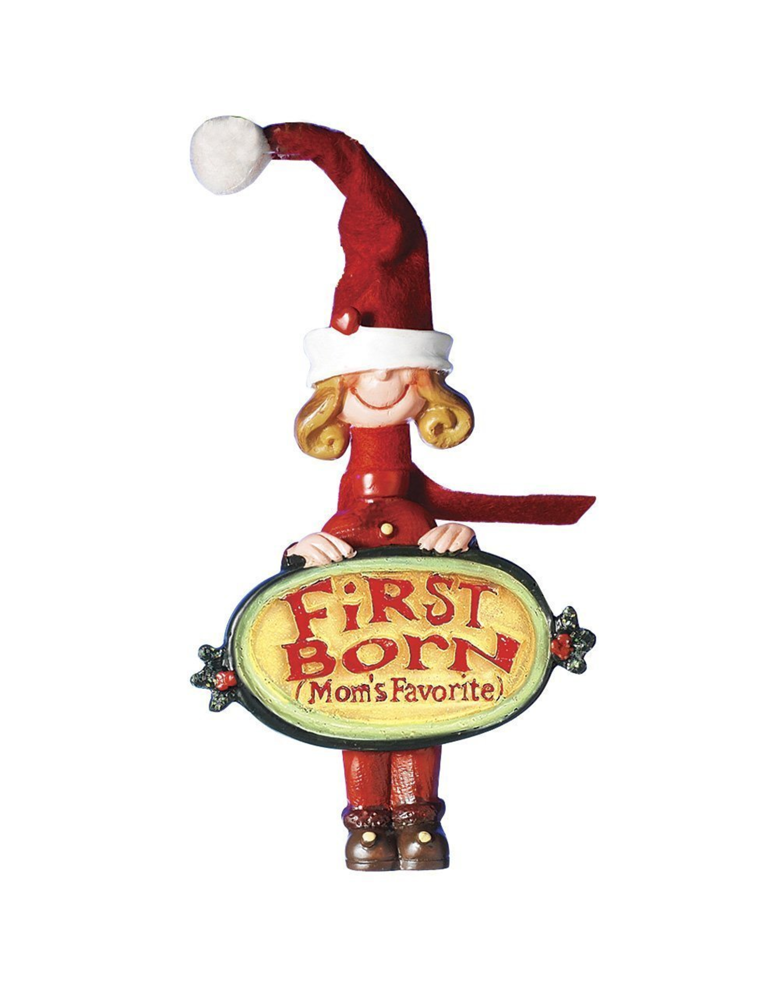 Kurt Adler Moms Favorite Christmas Ornament First Born Girl