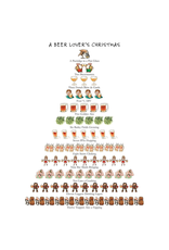 Peking Handicraft A Beer Lovers Christmas 12 Days of Christmas Towel