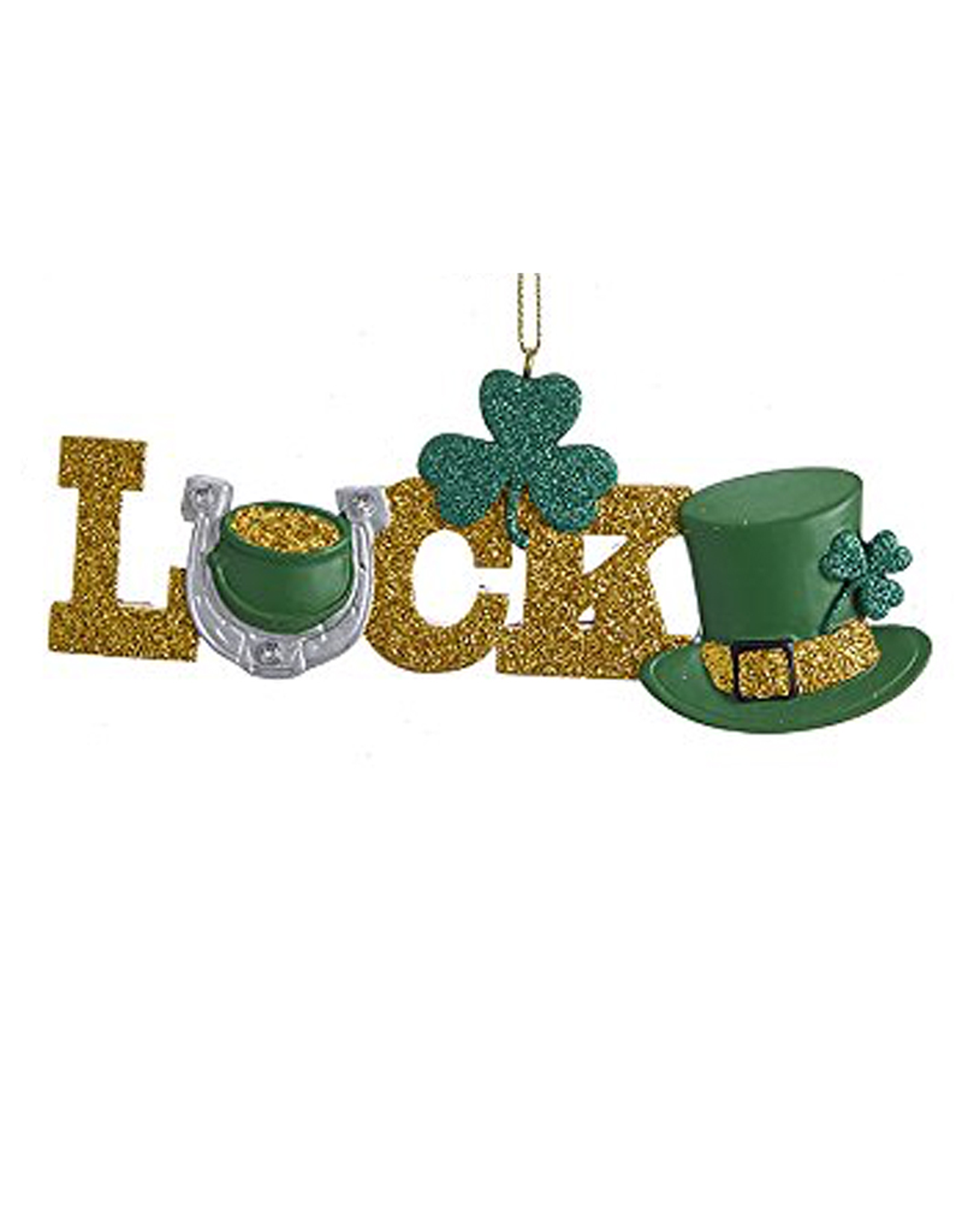 Kurt Adler Irish Christmas Ornament - Irish Luck