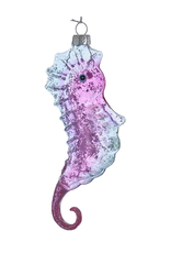 Kurt Adler Multi Color Glass Seahorse Ornament 5.25 inch - PB