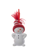 Kurt Adler Snowman Baby w Knit Hat Ornament