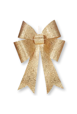 Gold Glittered Bow Large 24 inch