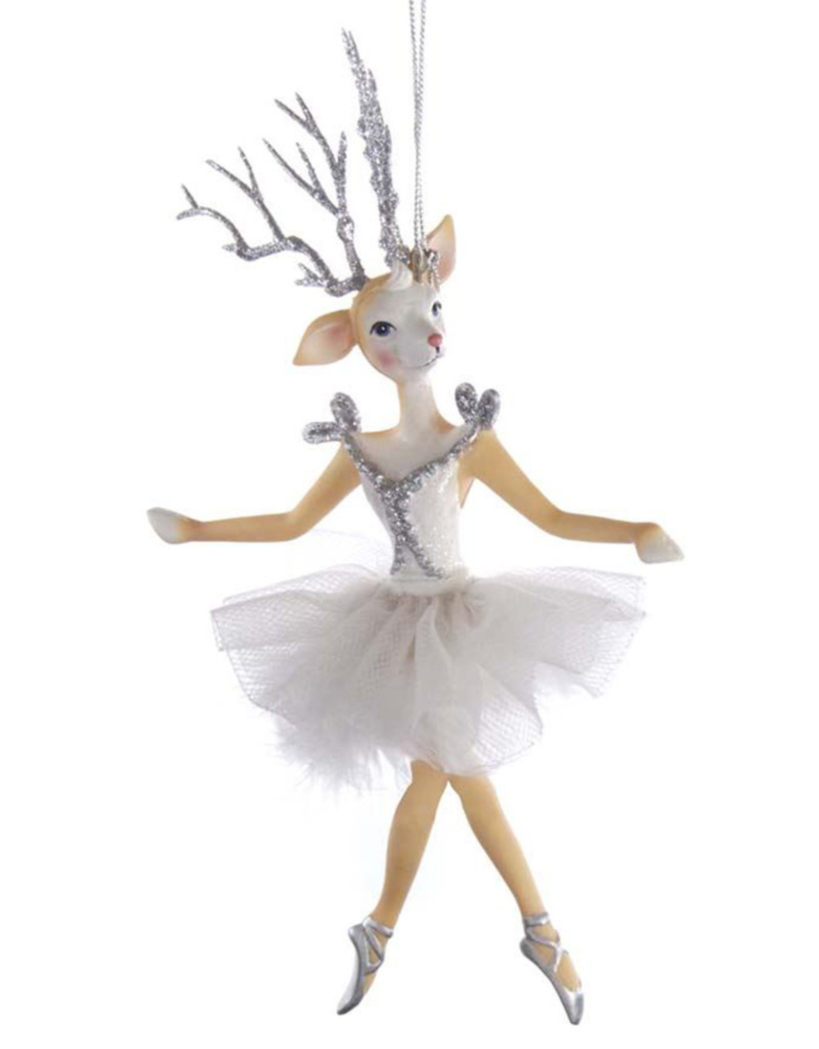 Kurt Adler Swan Lake Ballerina Christmas Tree Ornament E0313 New 