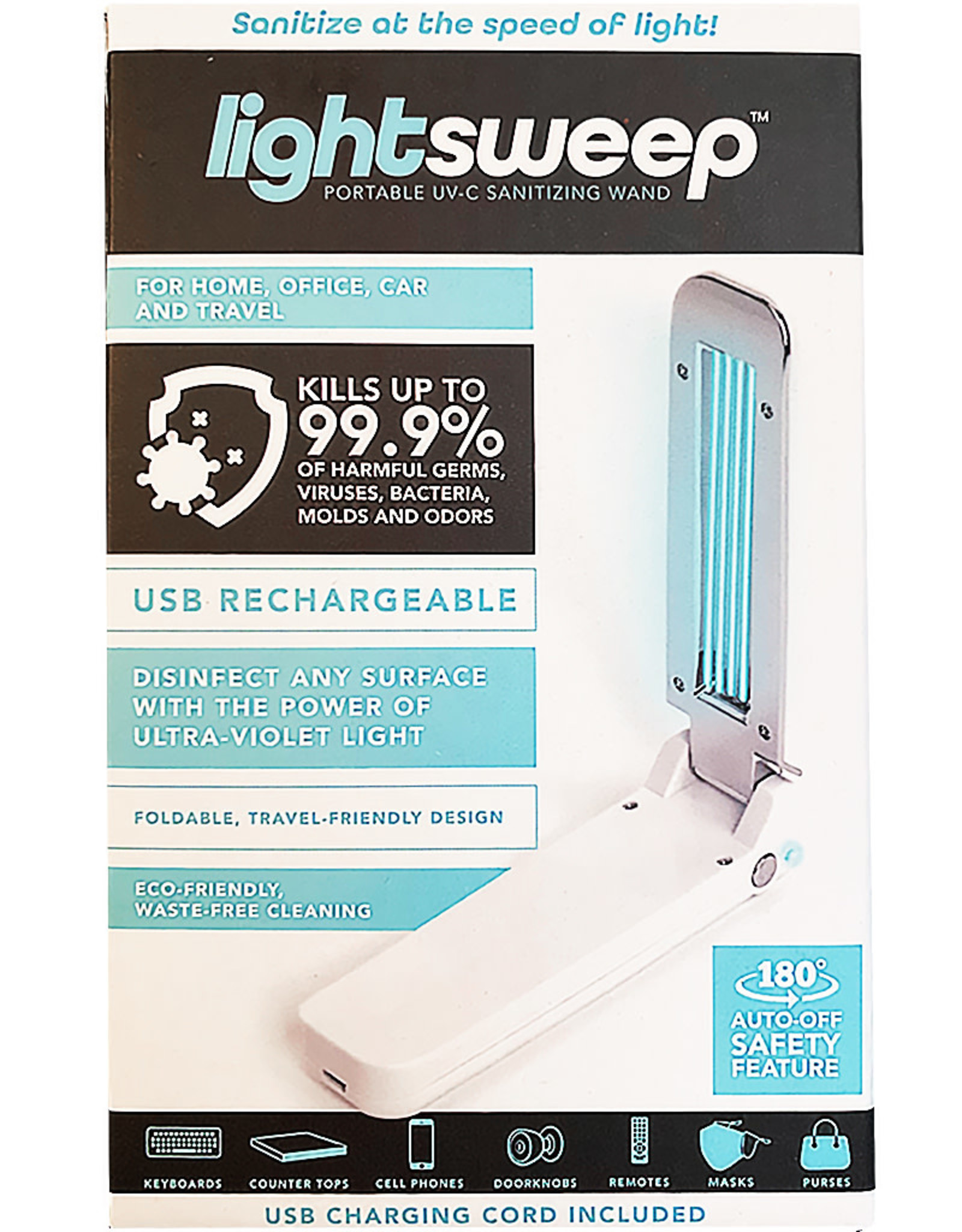 Portable UVC Sanitizing Wand Digs N Gifts