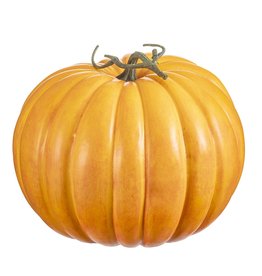 Darice Decorative Orange Pumpkin Decoration 12Dx10.25H Inch