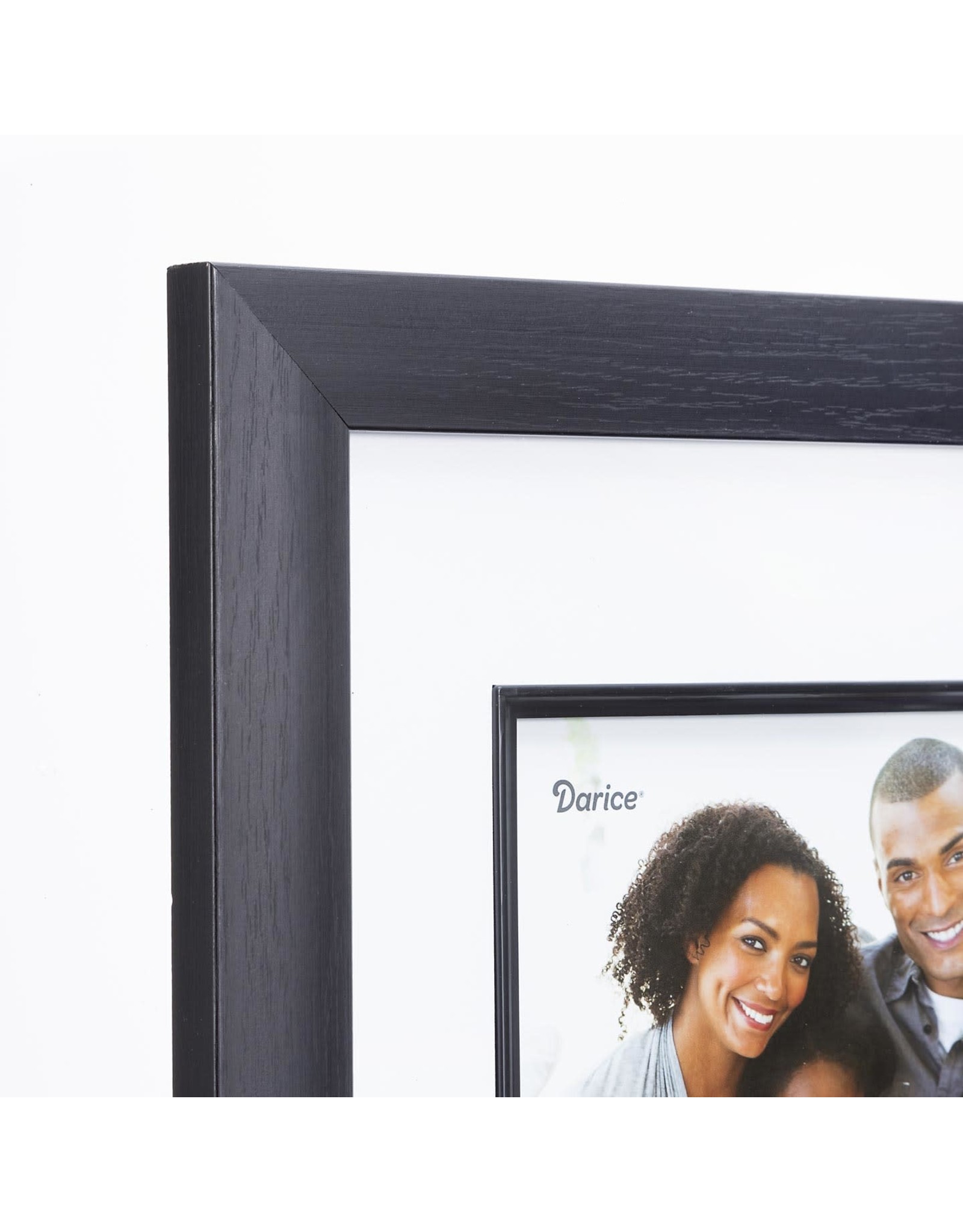 Darice 11x14 Portrait Picture Frame Black 12.7x15.7 Inch