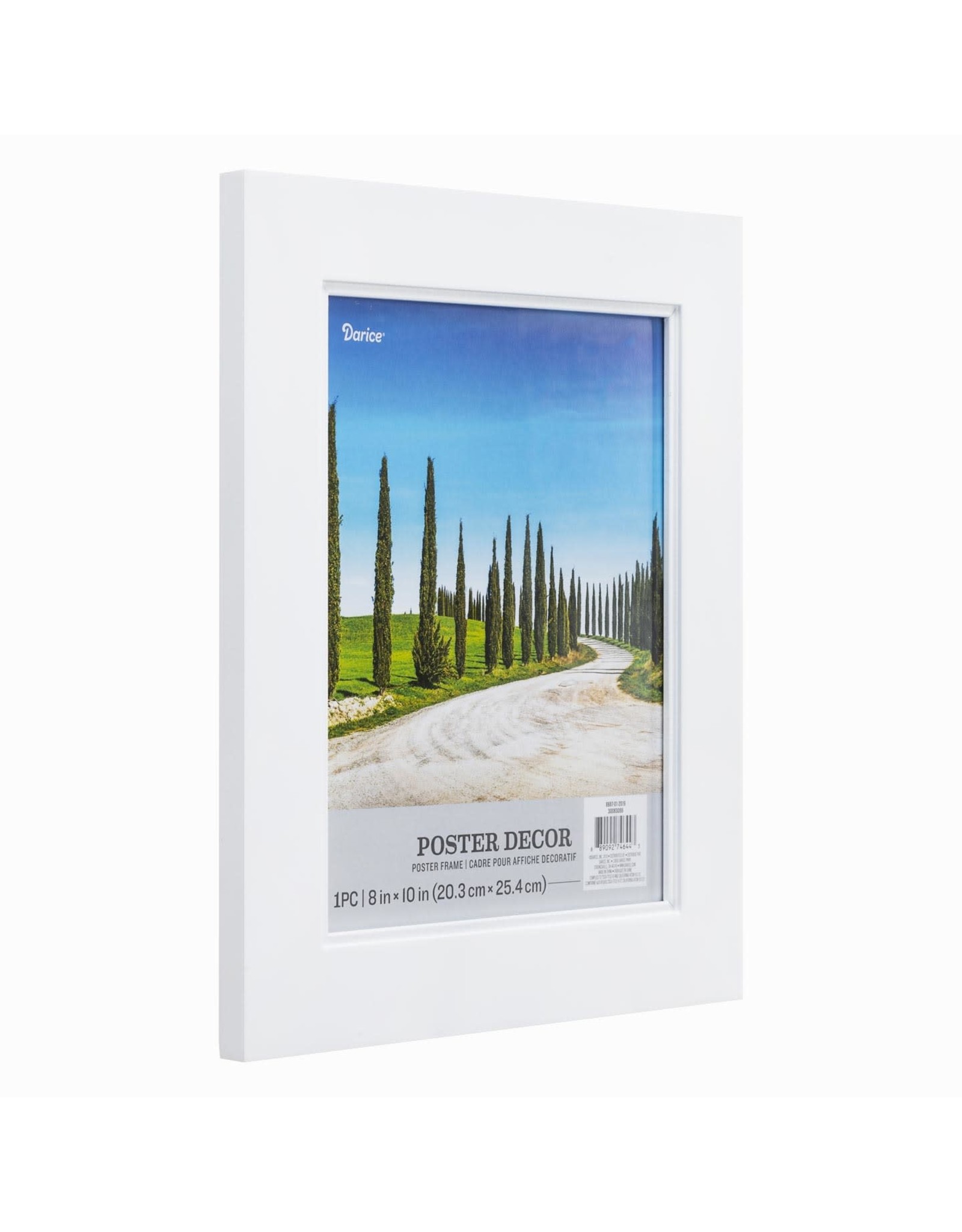 Darice 8x10 Poster Frame In White 11.25x13.25 Inch