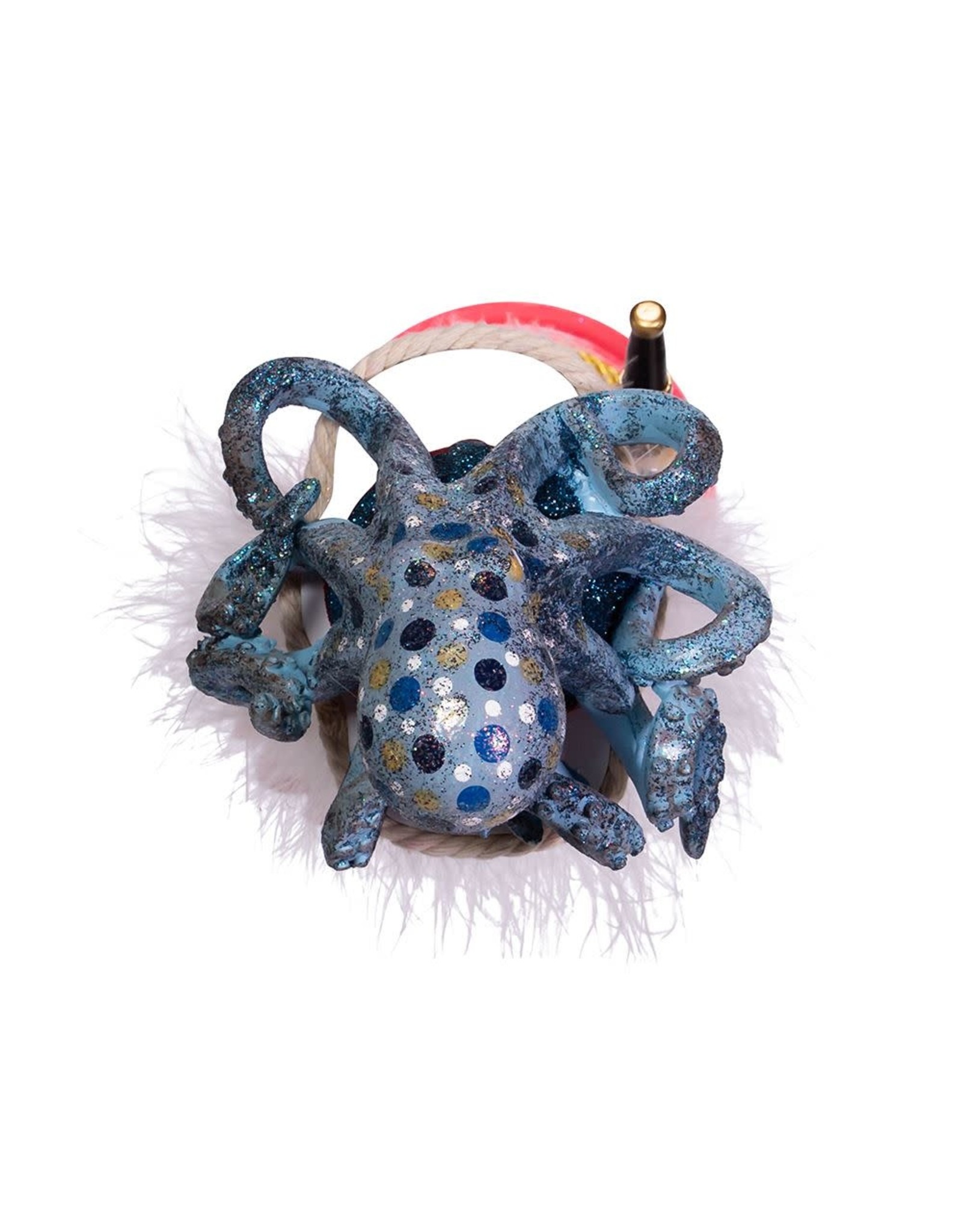 Kurt Adler Hollywood Octopus Hat Nutcracker 18H