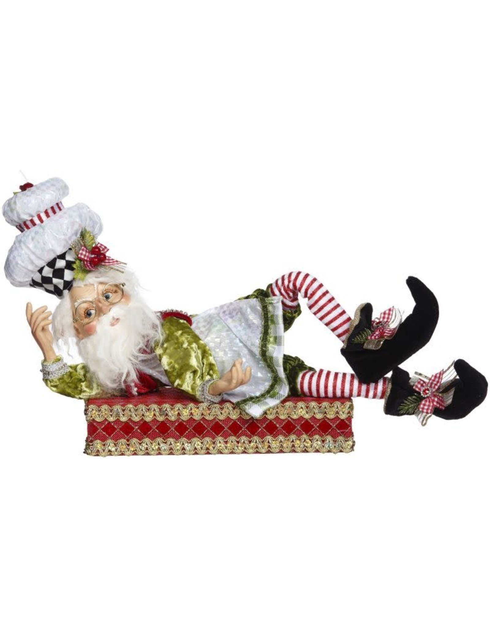 Mark Roberts Fairies North Pole Cookie Elf Stocking Holder 19 Inch