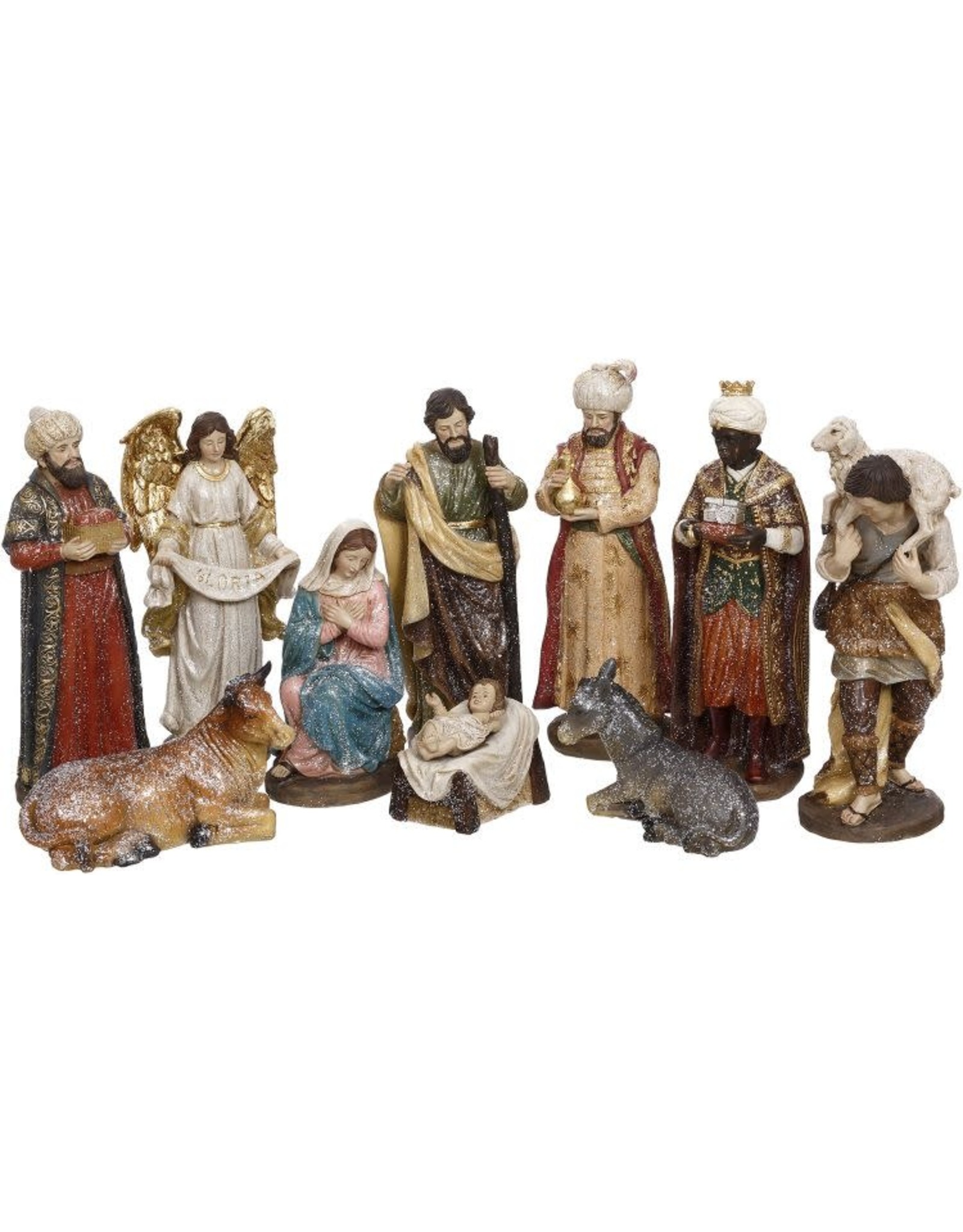 Holy Family Nativity Scene Set of 10