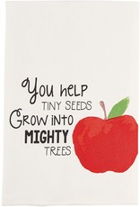 Mud Pie Teacher Hand Towel You Help Tiny Seeds Grow Into Mighty Trees