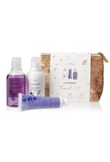 Lavender Travel Set With Beauty Bag